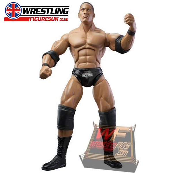 The Rock WWE Jakks Pacific 2006 rare pre owned wrestling action figure