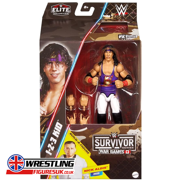 123 Kid WWE Elite Survivor Series wrestling action figure no BAF