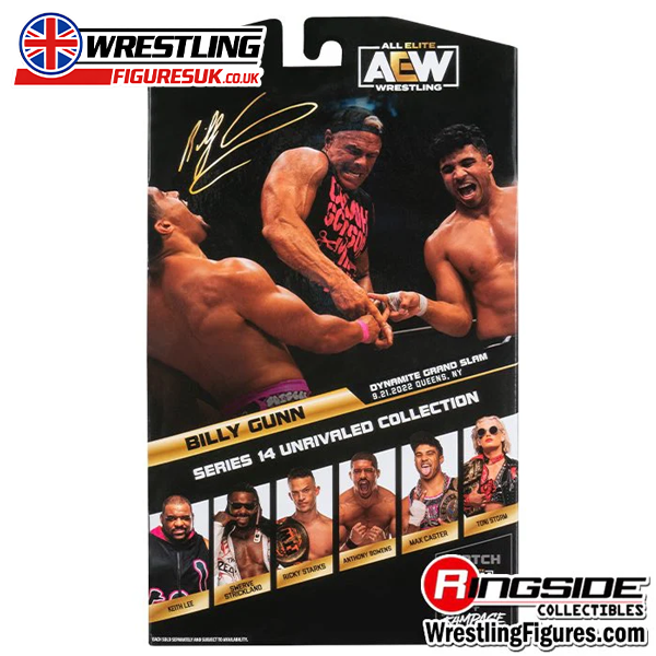Billy Gunn Chase Edition AEW Unrivaled Series 14 #131 wrestling action figure 4