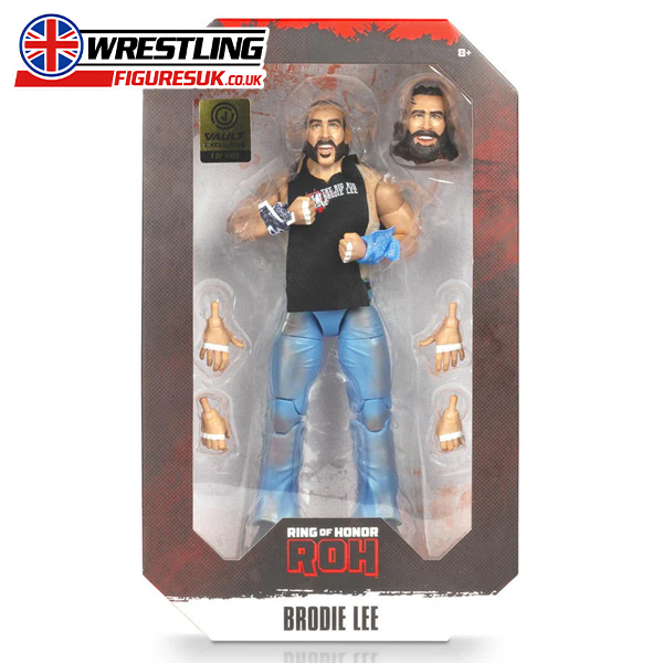 Brodie Lee 1 of 5000 ROH Vault Exclusive wrestling action figure