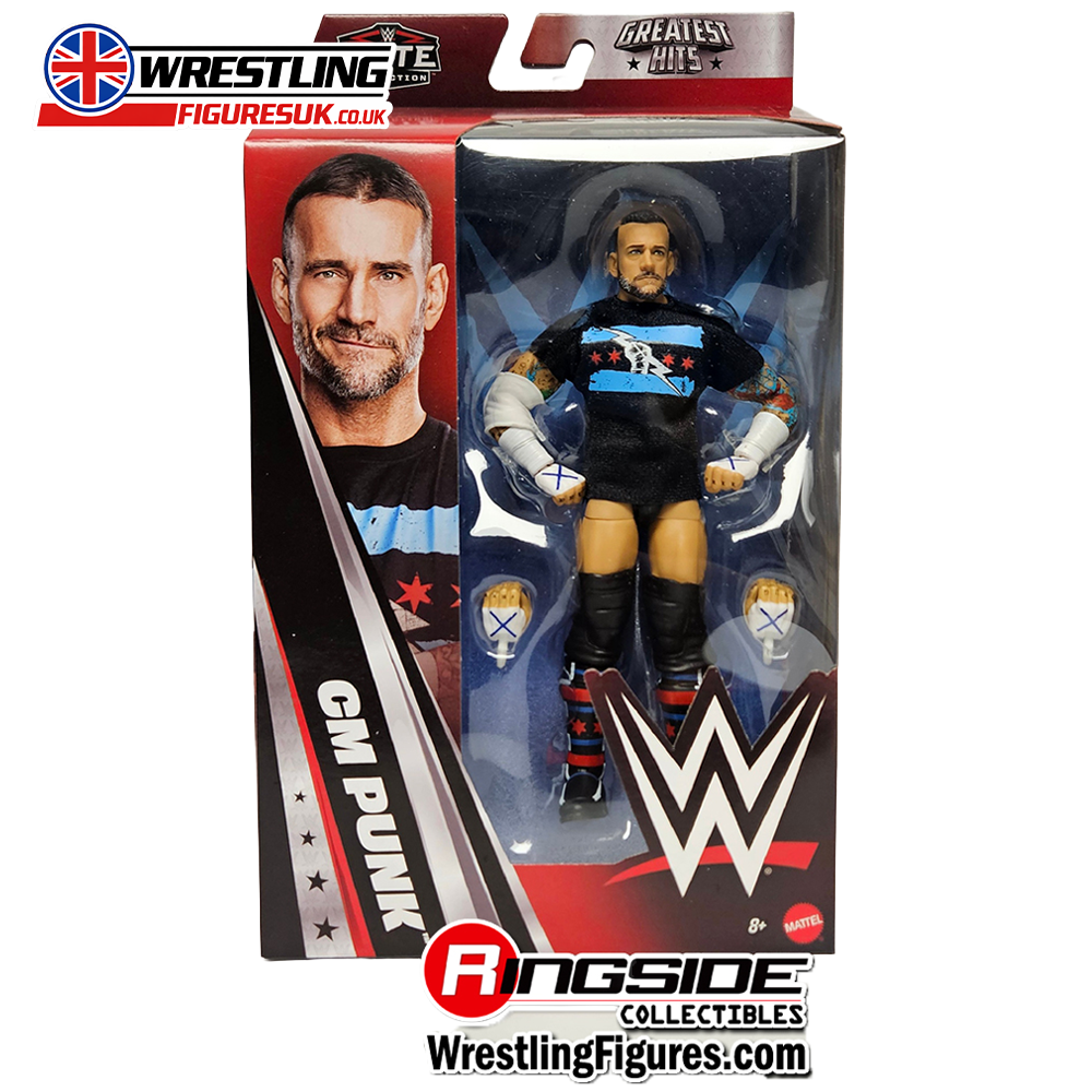 CM Punk WWE Elite Greatest Hits 11 wrestling action figure