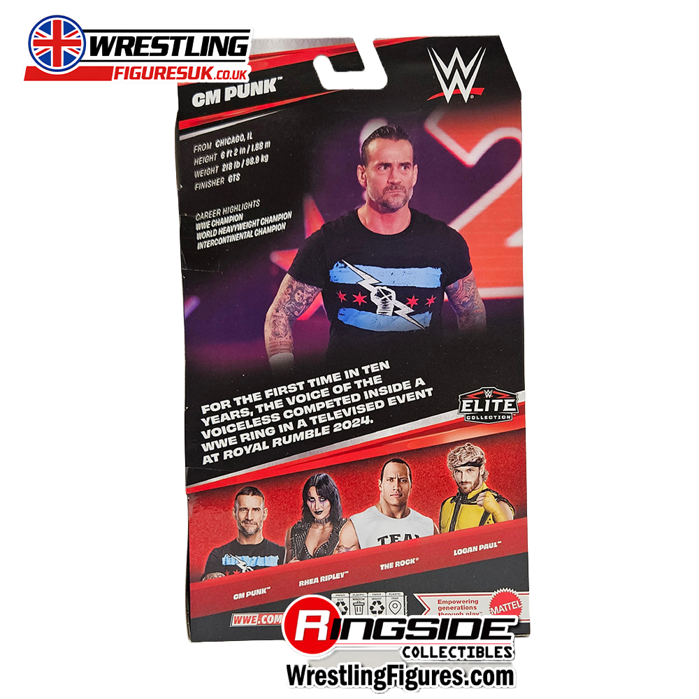 CM Punk WWE Elite Greatest Hits 11 wrestling action figure 2