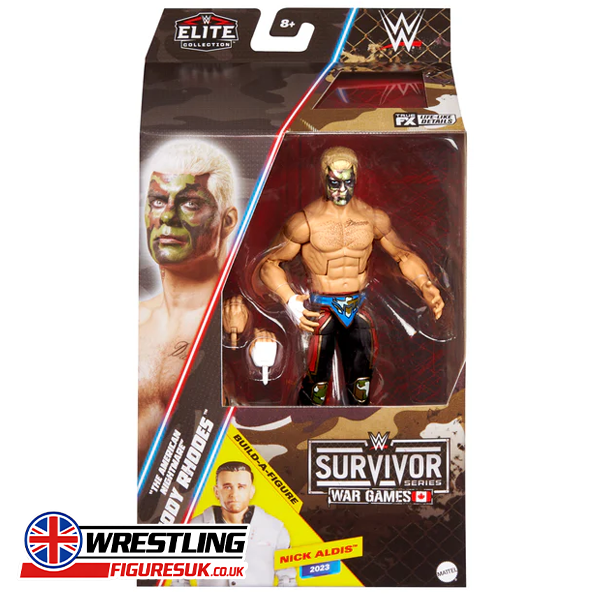 Cody Rhodes WWE Elite Survivor Series wrestling action figure no BAF