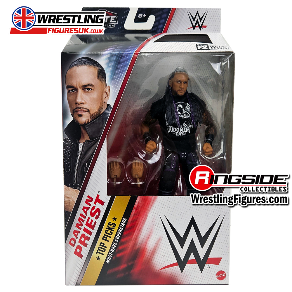 Damian Priest WWE Elite Top Picks 2025 Wave 3 wrestling action figure