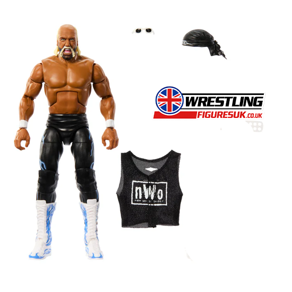 Hollywood Hulk Hogan WWE Elite WrestleMania pre owned wrestling action figure