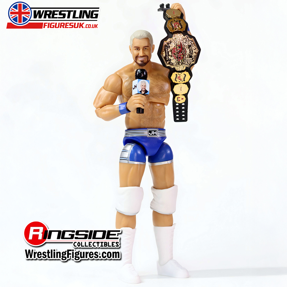 Joe Hendry TNA Championship Edition belt around waist RSC Unsanctioned TNA exclusive wrestling figure 5
