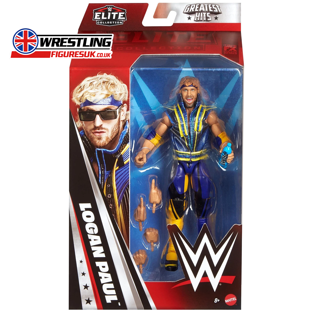 Logan Paul WWE Elite Greatest Hits 9 wrestling action figure