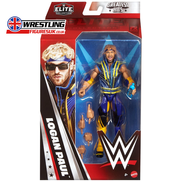 Logan Paul WWE Elite Greatest Hits 9 wrestling action figure
