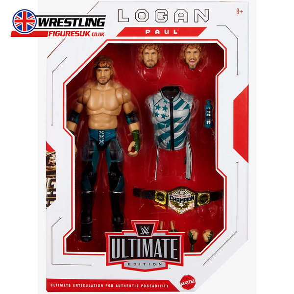 Logan Paul WWE Ultimate Edition 27 wrestling action figure