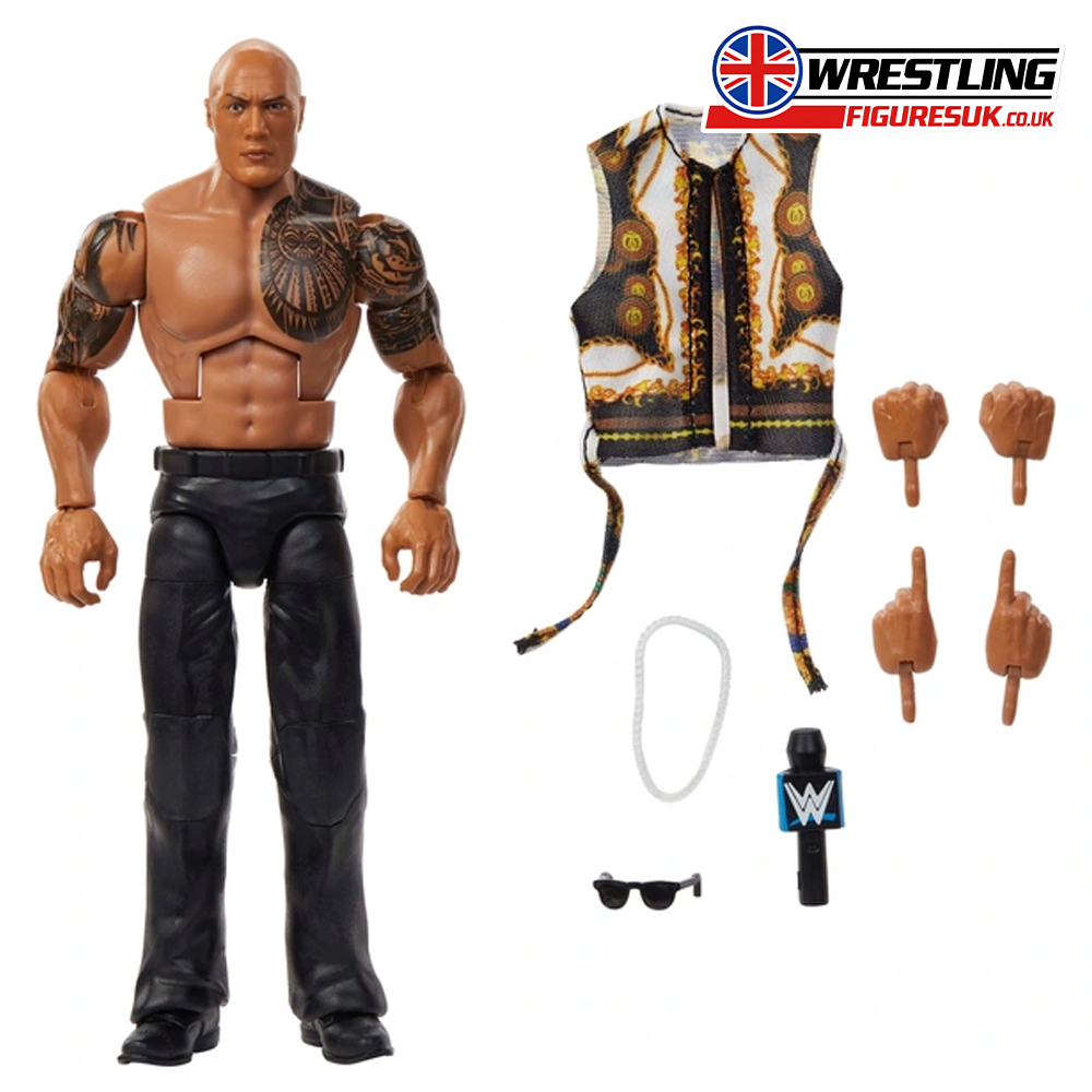 The Rock Final Boss WWE Elite Greatest Hits wrestling action figure 2