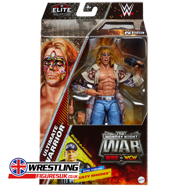 Ultimate Warrior WWE Monday Night War Elite Series 5 wrestling action figure no BAF