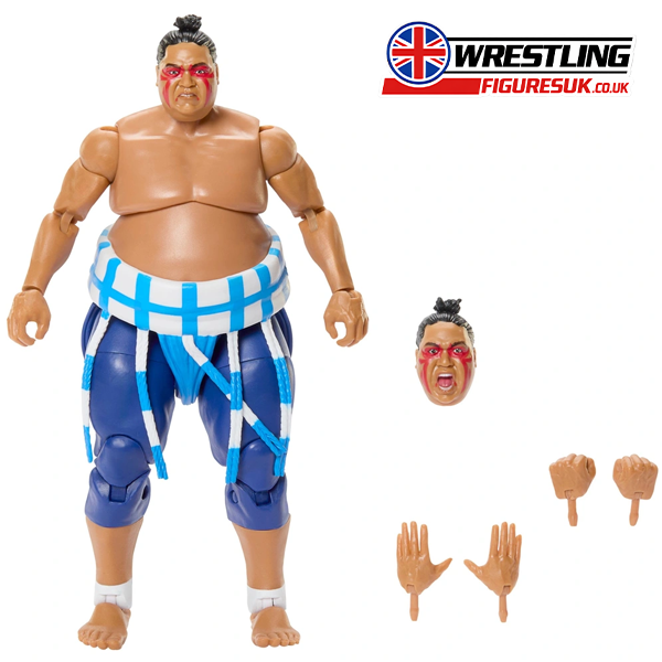 Yokozuna as E. Honda WWE Elite Collection x Street Fighter wrestling action figure 2