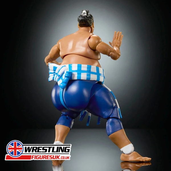 Yokozuna as E. Honda WWE Elite Collection x Street Fighter wrestling action figure 3