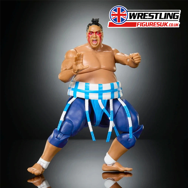 Yokozuna as E. Honda WWE Elite Collection x Street Fighter wrestling action figure 4