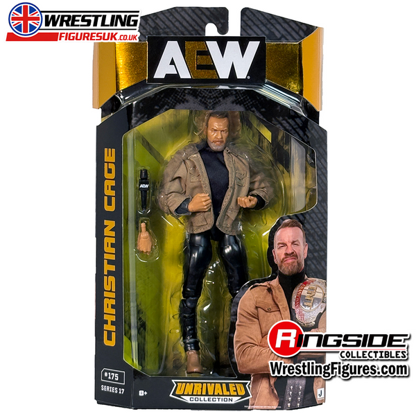 Christian Cage AEW Unrivaled Series 17 wrestling action figure