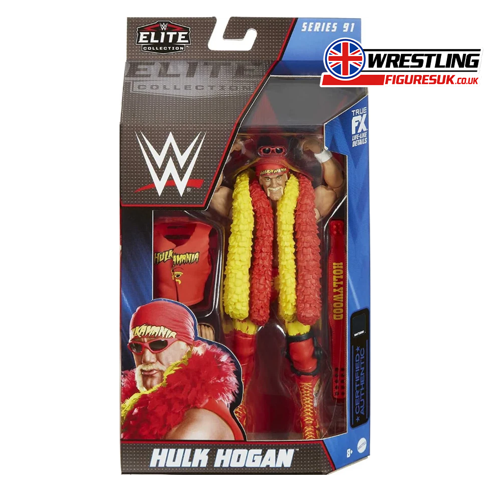Hulk Hogan WWE Elite Series 91 wrestling action figure