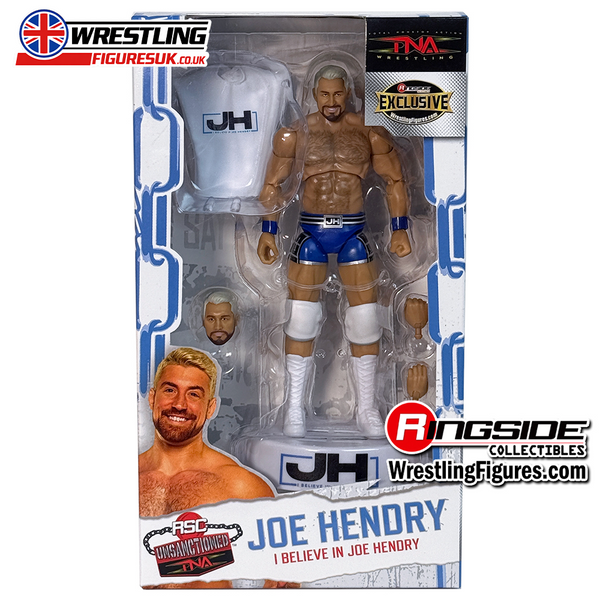Joe Hendry I Believe Edition black designs RSC Unsanctioned TNA exclusive wrestling action figure