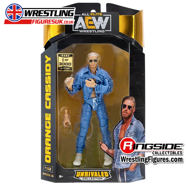 Orange Cassidy Rare Edition AEW Unrivaled Series 16 #162 wrestling action figure
