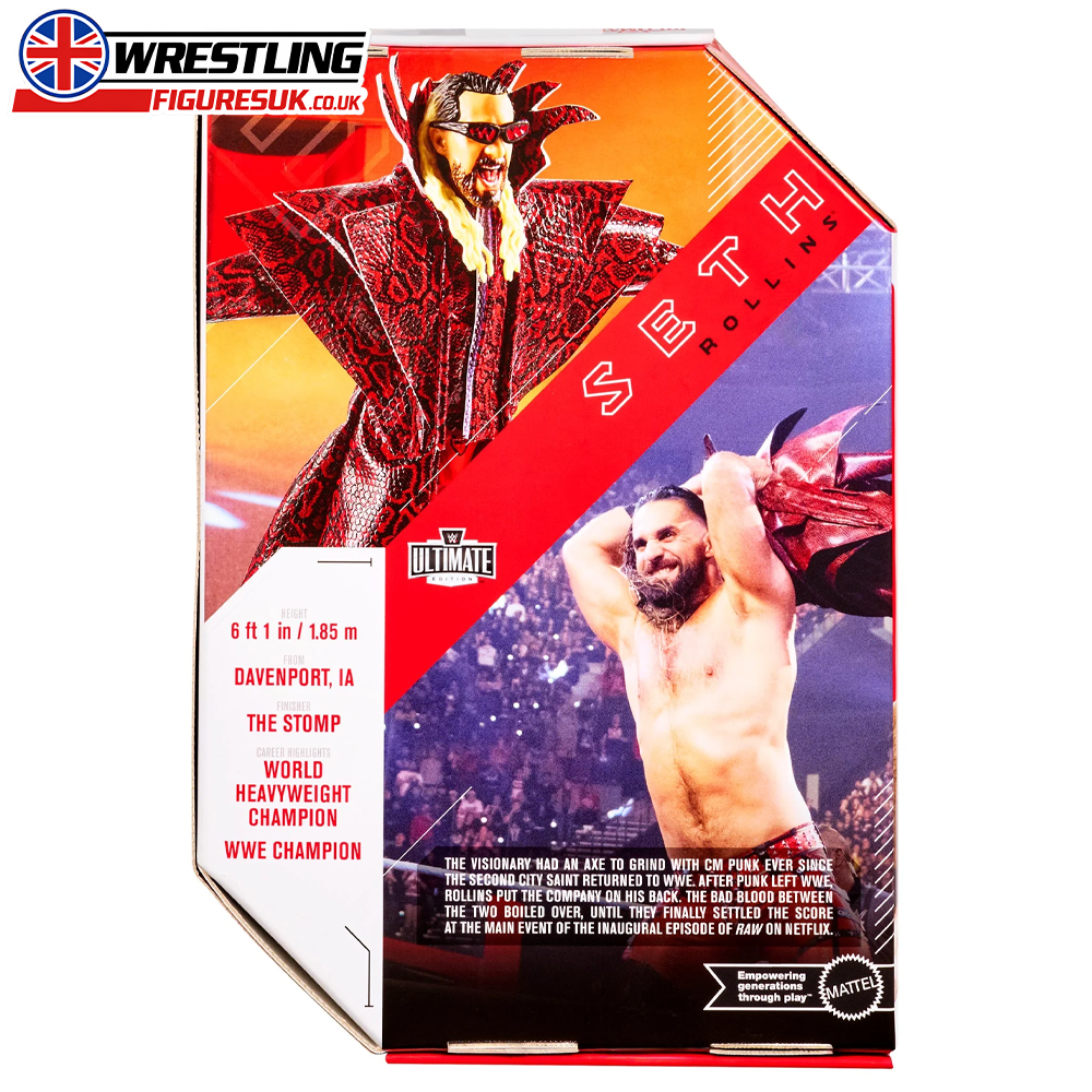 Seth Rollins WWE Ultimate Edition Series 30 wrestling action figure 2