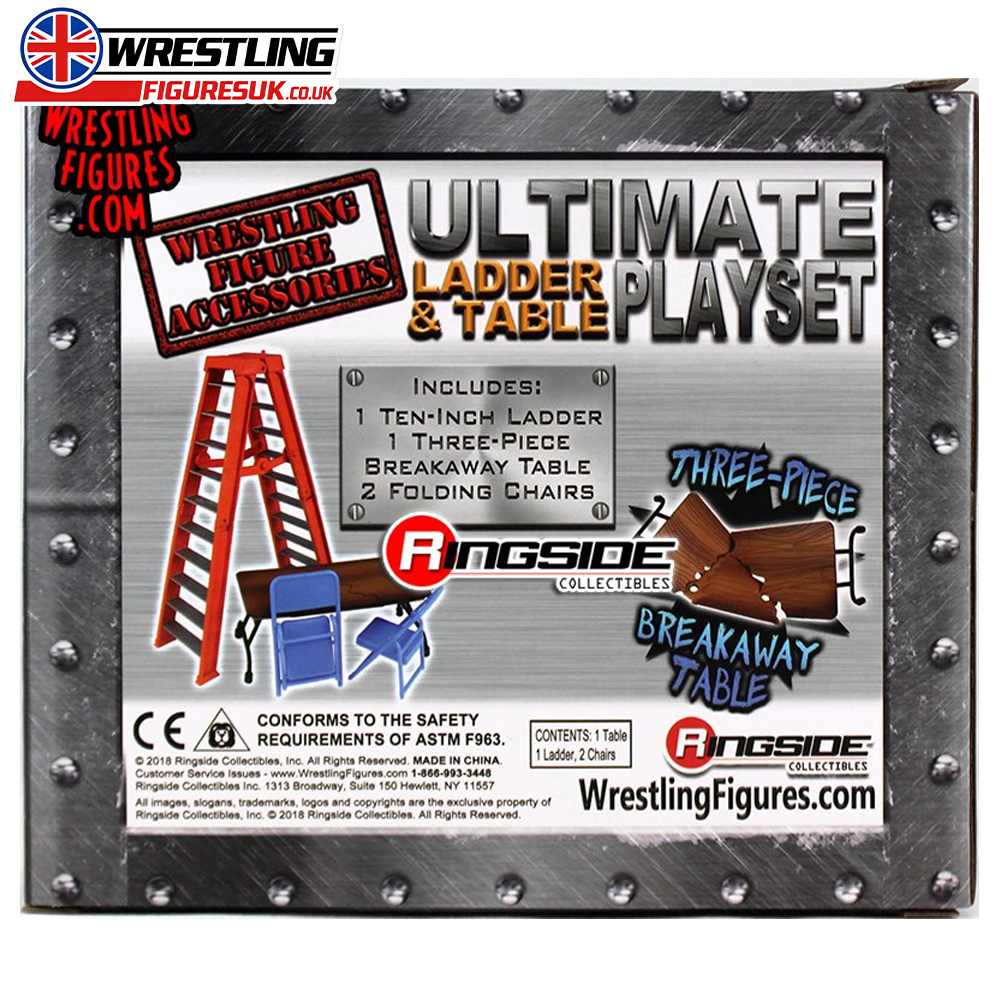 Ultimate ladder and table playset orange Ringside Exclusive wrestling accessories set 2