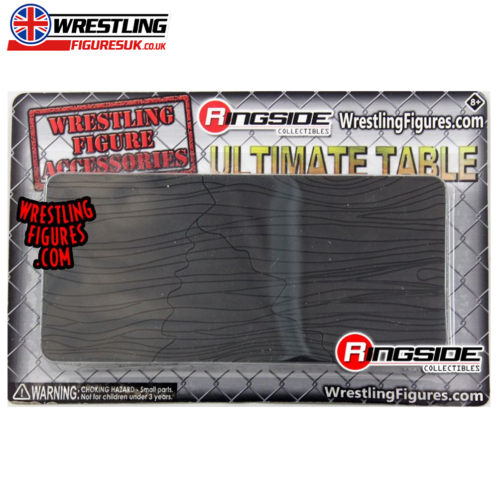 Ultimate black table Ringside Exclusive wrestling accessory for action figures
