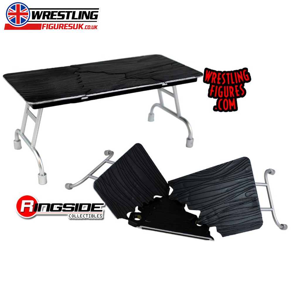 Ultimate black table Ringside Exclusive wrestling accessory for action figures 3