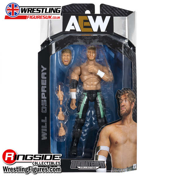 Will Ospreay AEW Unmatched Series 11 wrestling action figure